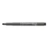 Alkoholos marker, OHP, 2-3 mm, B, ICO, fekete