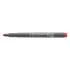 Alkoholos marker, OHP, 2-3 mm, B, ICO, piros