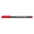 Alkoholos marker, OHP, 1-1,5 mm, M, ICO, piros