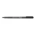 Alkoholos marker, OHP, 0,3 mm, S, ICO, fekete