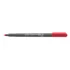 Alkoholos marker, OHP, 0,3 mm, S, ICO, piros