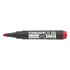 Alkoholos marker, 1-3 mm, kúpos, ICO "Permanent 11 XXL", piros