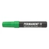 Alkoholos marker, 1-3 mm, kúpos, ICO "Permanent 11", zöld