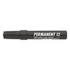 Alkoholos marker, 1-4 mm, vágott, ICO "Permanent 12", fekete