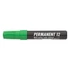 Alkoholos marker, 1-4 mm, vágott, ICO "Permanent 12", zöld