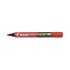 Alkoholos marker, 1,5-4 mm, vágott, PILOT "Permanent Marker 400", piros