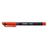 Alkoholos marker, 0,7 mm, STABILO "OHPen F", piros