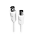 Hama 205029 FIC ECO 25 db/csmg 3,0m 75dB fehér antennakábel