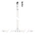 Hama 205218 FIC fehér 1,5m FM antenna kábel