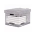 Archiválókonténer, karton, standard, "BANKERS BOX® SYSTEM by FELLOWES®", 10db/cs