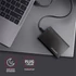 Axagon EE25-A6C USB 3.2 fekete csavar nélküli külső alumínium 2,5" HDD/SSD ház