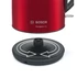 Bosch TWK3P424 DesignLine piros-fekete vízforraló