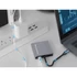 Conceptronic Notebook Dokkoló - DONN11G (Bemenet: USB-C, Kimenet: 2xHDMI+USB-C PD:100W+USB-A, ezüst)