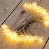 Iris Csillag alakú fix fényű/6m/meleg fehér/40db LED-es USB-s fénydekoráció