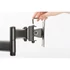 Digitus DA-90349 Universal Dual Monitor Stand With Clamp Mount Black
