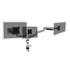 Digitus DA-90363 Universal Triple Monitor Table Mount With Gas Spring And Clamp Mount Silver