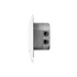 DIGITUS DN-9008-1 CAT 6A Class EA 2x RJ45 fali aljzat