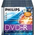 Philips DVD-R 4,7 GB 16x slim tokos DVD lemez