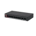 Dahua PFS3010-8ET-96-V2 1x 10/100(Hi-PoE/PoE+/PoE)+7x 10/100(PoE+/PoE)+2x gigabit uplink, 96W PoE switch