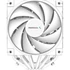 DeepCool CPU Cooler - AK620 WH (28 dB; max, 117,21 m3/h; 4pin csatlakozó, 6 db heatpipe, 2x12cm, PWM)