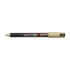 Dekormarker, 0,7 mm, UNI "Posca PC-1MR", arany