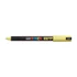 Dekormarker, 0,7-1,0 mm, UNI "Posca PC-1M", sárga