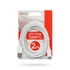 Delight 2m fehér USB Type-C adatkábel