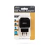 Delight 55045-2BK hálózati adapter 2xUSB-A 5V-1.2A fekete