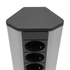 Delight 20484 alumínium 4-es sarokelosztó + 2 USB-A port