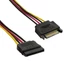 Delock 60131 SATA 15 Pin apa > SATA 15 Pin anya 30 cm hosszabbító tápkábel