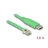DeLock USB 2.0 Type-A male > 1xSerial RS-232 RJ45 male 1.8m Adapter Green