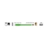 DeLock USB 2.0 Type-A male > 1xSerial RS-232 RJ45 male 1.8m Adapter Green