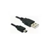 Delock 82396 0,7 méter USB 2.0-A > USB mini-B 5 pin apa/apa kábel