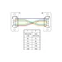 Delock 87785 2m RS-232 D-Sub 9 anya - anya CTS/RTS auto soros kábel