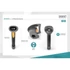 Digitus 2D Barcode Scanner QR-Code Compatible Vonalkódolvasó Black