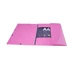 Gumis, mappa, karton, A4, EXACOMPTA "Iderama", pink