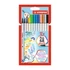 Ecsetirón készlet, STABILO "Pen 68 brush", 12 különböző szín