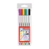 Ecsetirón készlet, STABILO "Pen 68 brush", 6 különböző szín