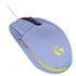 Logitech G102 Lightsync lila gamer egér