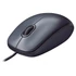 Logitech Egér - M100 (Vezetékes, Optikai, USB, 1000 DPI, fekete)
