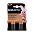 Elem, AAA mikro, 4 db, DURACELL "Basic"
