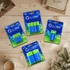 Elem tölthető akku AAA mikro HR03 1200mah 4 db/csomag, Bluering®