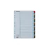Regiszter, karton, A4, 1-31, ESSELTE "Mylar"