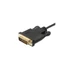 Átalakító kábel, USB-C-DVI-D Dual-Link, 1,8m, EQUIP