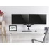 EQuip 17"-32" Dual Monitor Desk Mount Bracket Black