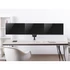 EQuip 17"-27" Triple Monitor Desk Mount Bracket Black