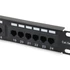 Equip Patch panel - 235324 (24 port, Cat5e, 1U, fekete)