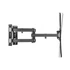 EQuip 23”-55” Full motion Corner TV Wall Mount Bracket Black