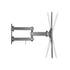 EQuip 37"-70" Articulating TV Wall Bracket Black