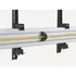 EQuip 45"-55" Dual Screen Ceiling Mount Black